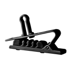 H2 Croco Clips (5 Pack) - Black - Croco clips for MicroLite microphones - Hero