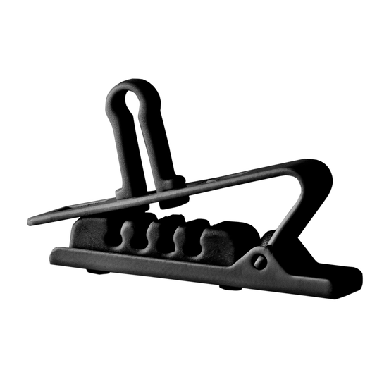 H2 Croco Clips (5 Pack) - Black - Croco clips for MicroLite microphones - Hero image number null