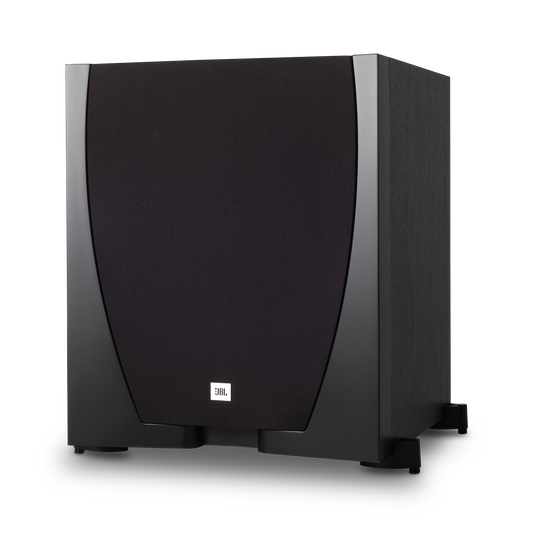 SUB 550P - Black - Powerful 10 inch Subwoofer with Built-in 300-watt Amplifier - Hero image number null