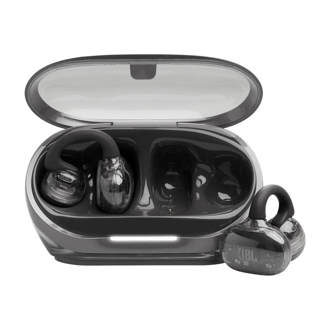 JBL Soundgear Clips - Black - True wireless open-ear headphones - Hero image number null
