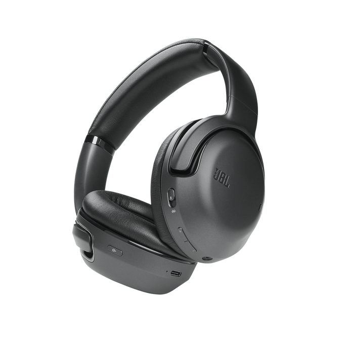 JBL Tour One - Black - Wireless over-ear noise cancelling headphones - Hero image number null
