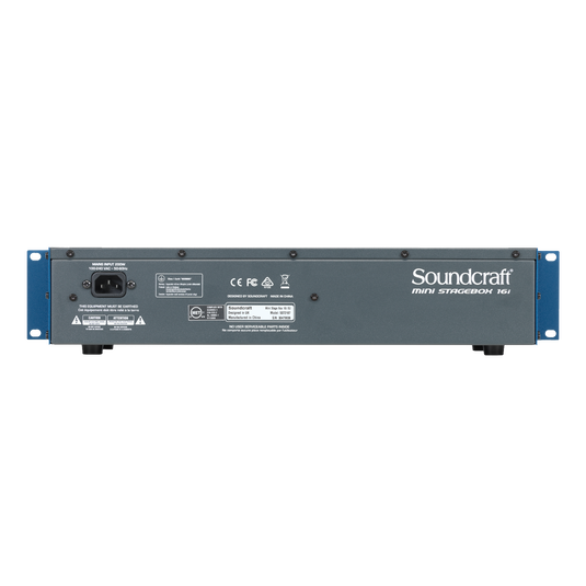 Mini Stagebox 16i | Compact Digital Stageboxe with Remote Mini Stagebox 16i | Compact Digital Stageboxe with Remote