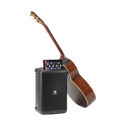 JBL EON ONE Compact - Black - All-in-One Rechargeable Personal PA - Detailshot 12 image number null