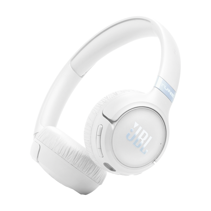 JBL Tune 680NC - White - Wireless on-ear Noise cancelling headphones - Hero image number null