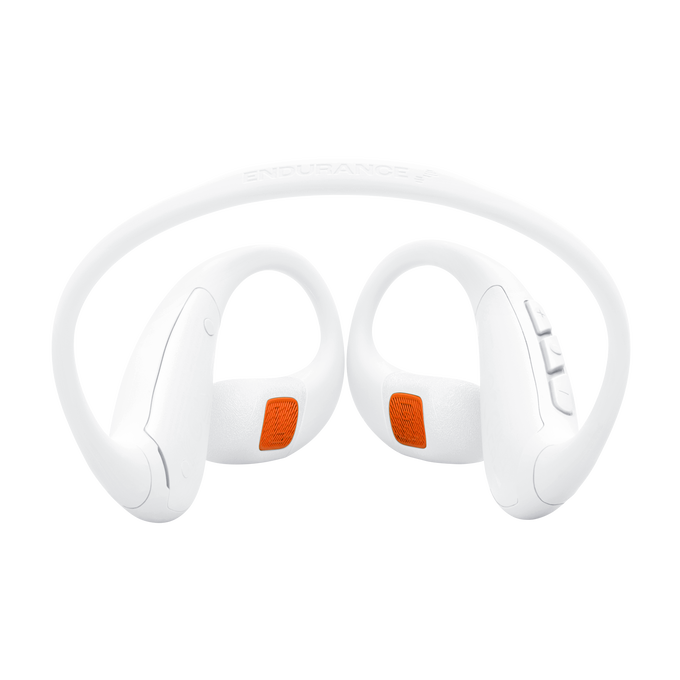 JBL Endurance Pace - White - Open-Ear Sport Headphones - Front image number null