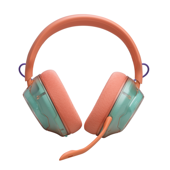 JBL Quantum 520 - Coral - Wireless multiplatform gaming headset - Right image number null