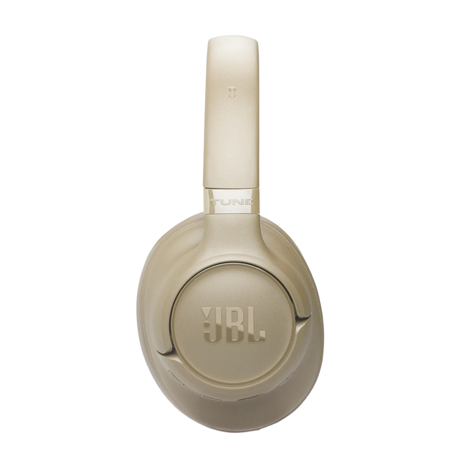 JBL Tune 730BT - Beige - Wireless over-ear headphones - Bottom image number null