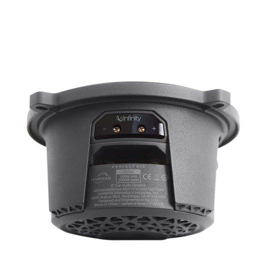 Perfect 600 - Black - 6-1/2" (165mm) extreme-performance 2-way component system - Detailshot 2 image number null