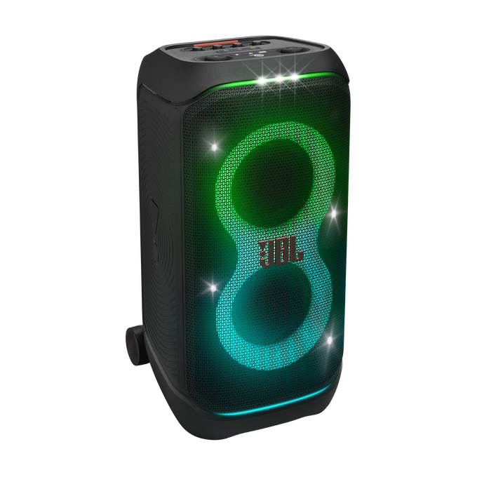 JBL PartyBox Stage 320 - Black - Portable party speaker with wheels - Detailshot 6 image number null