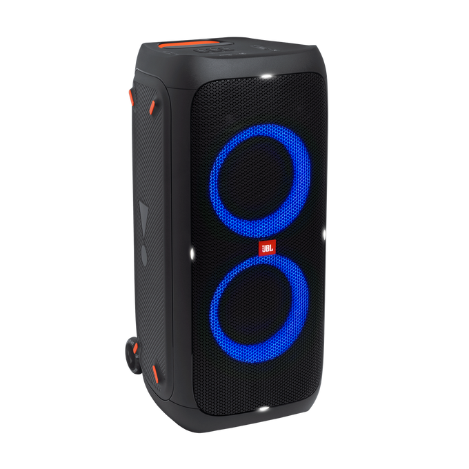 JBL Partybox 310 - Black - Portable party speaker with dazzling lights and powerful JBL Pro Sound - Hero image number null