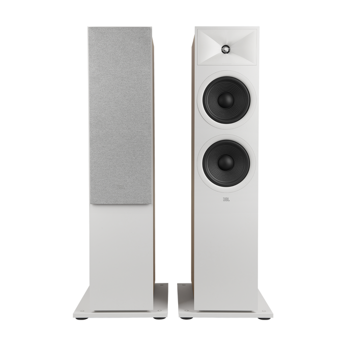 Stage 280F - Latte - 2.5-Way Dual 8-inch (200mm) Floorstanding Loudspeaker - Detailshot 1 image number null
