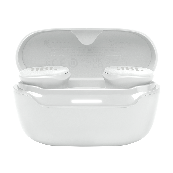 JBL Endurance Race 2 - White - Waterproof sports true wireless earbuds - Detailshot 3 image number null