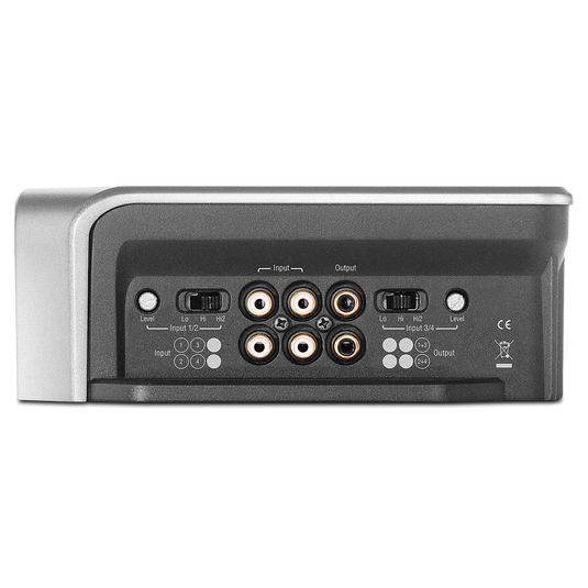 MS-A1004 | 400-watt, four-channel, Class D amplifier