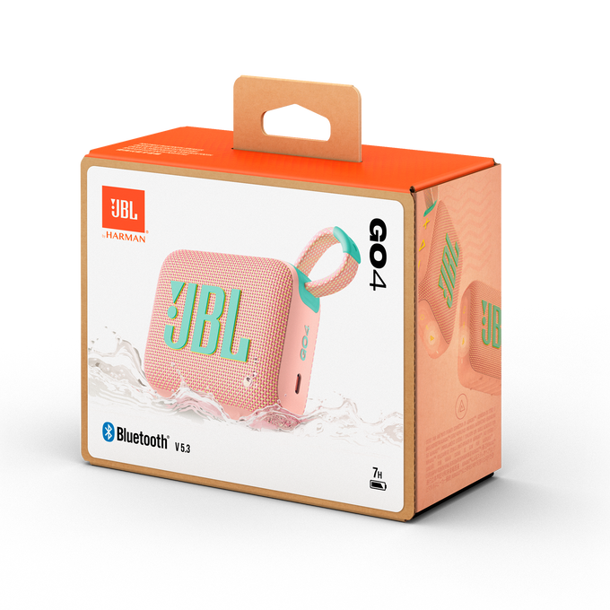 JBL Go 4 - Pink - Ultra-Portable Bluetooth Speaker - Detailshot 7 image number null