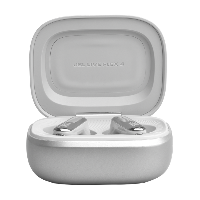 JBL Live Flex 4 - Silver - True wireless Noise Cancelling earbuds - Left image number null