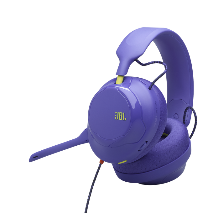 JBL Quantum 120 - Purple - Wired multiplatform gaming headset - Hero image number null
