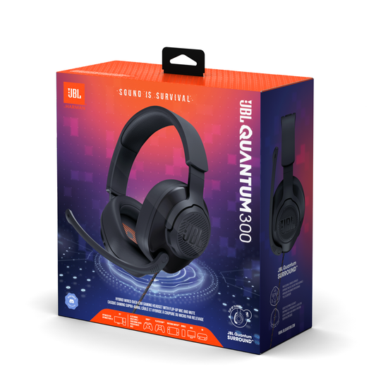 JBL Quantum 300 | Hybrid Wireless Gaming Headset
