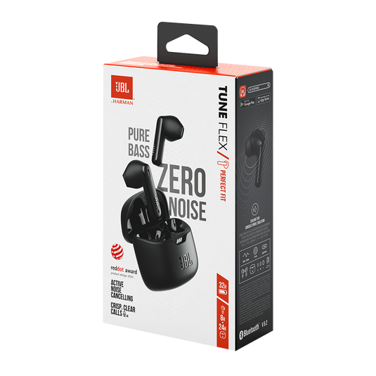 JBL Tune Flex ブラック JBL Tune Flex Ghost Edition | 2ウェイオープンイヤー完全