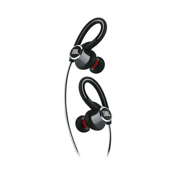 JBL Reflect Contour 2 - Black - Secure fit Wireless Sport Headphones - Detailshot 1 image number null