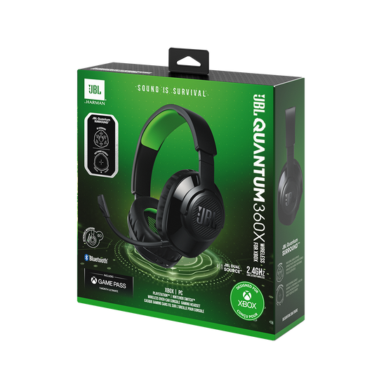 JBL Quantum 360X Wireless for XBOX | Wireless over-ear JBL Quantum 360X Wireless for XBOX | Wireless over-ear