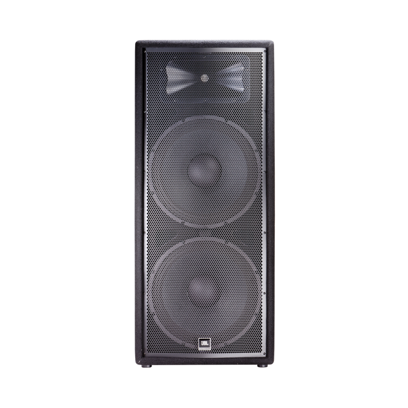 JBL JRX225 - Black - Dual 15" Two-Way Sound Reinforcement Loudspeaker System - Front image number null
