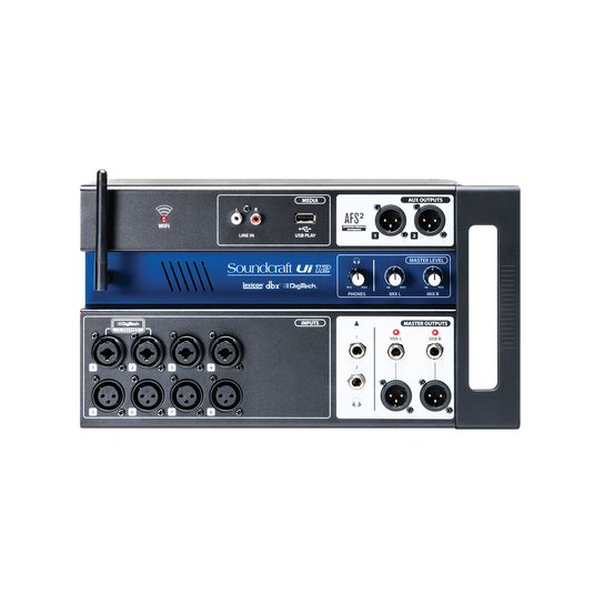 Ui12 - Black - 12-input remote-controlled digital mixer - Front image number null