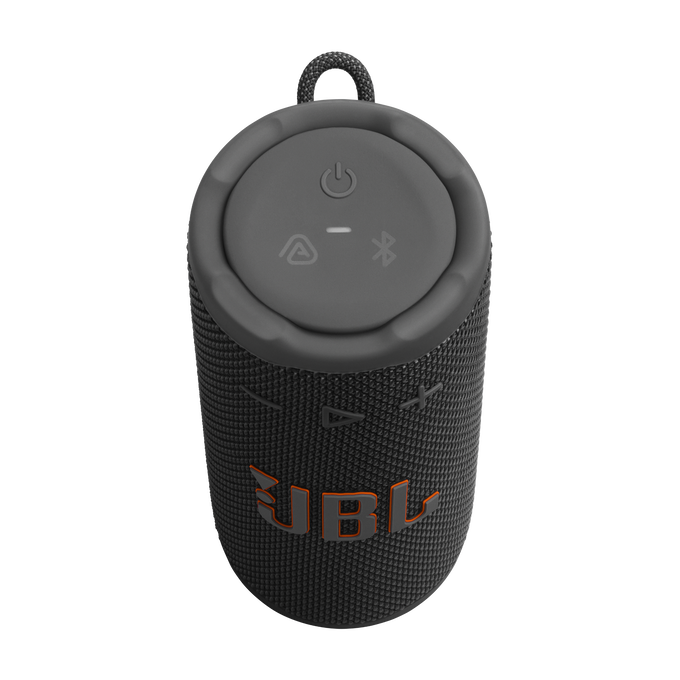 JBL Grip - Black - Compact Bluetooth speaker with bold JBL Pro Sound and ambient light - Top image number null