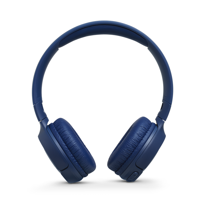 JBL Tune 500BT - Blue - Wireless on-ear headphones - Front image number null