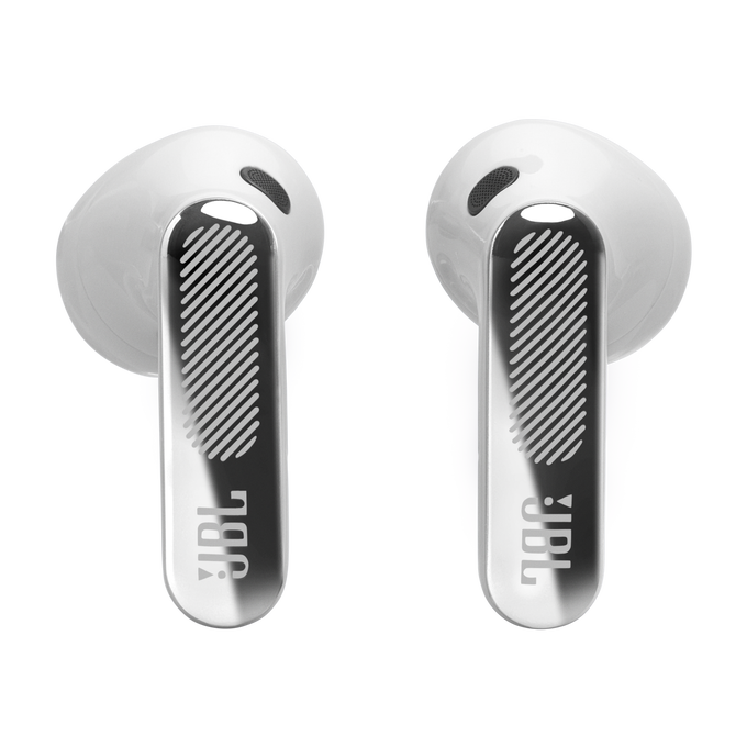 JBL Live Flex 4 - Silver - True wireless Noise Cancelling earbuds - Front image number null
