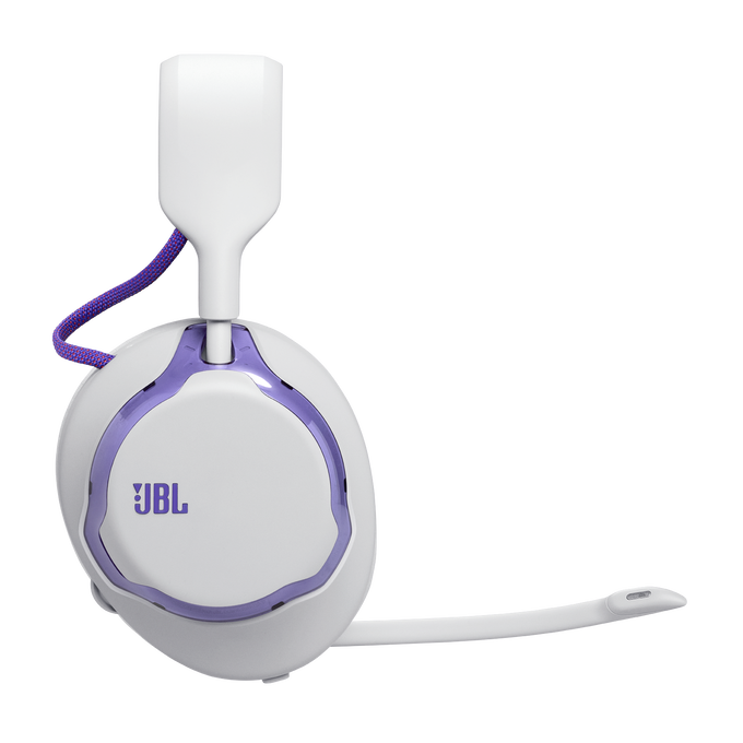 JBL Quantum 650 - White - Wireless multiplatform gaming headset - Front image number null