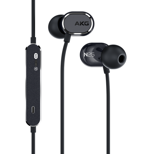 AKG N25 - Black - Hi-Res in-ear headphones - Hero image number null