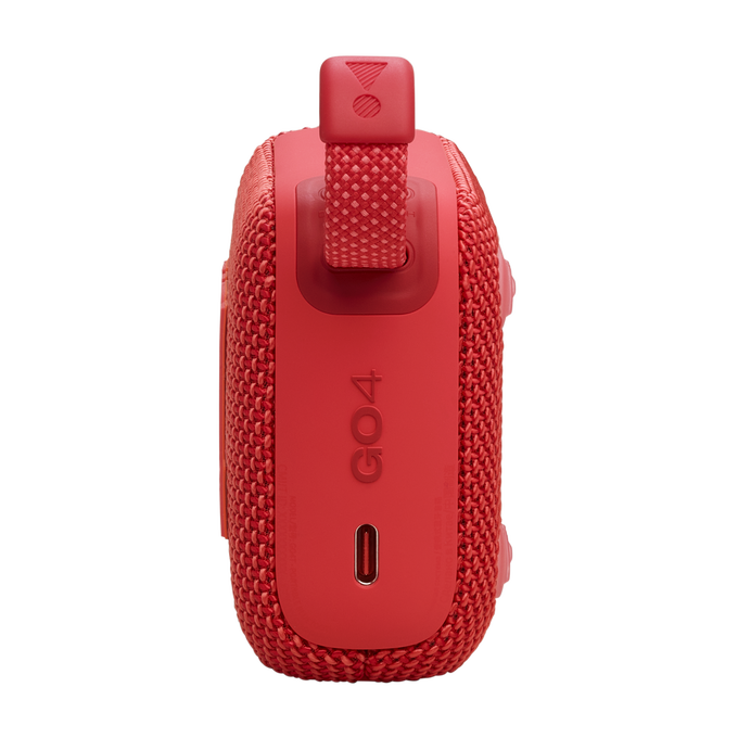 JBL Go 4 - Red - Ultra-Portable Bluetooth Speaker - Left image number null