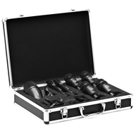 Drum Set Session I - Black - High-performance drum microphone set - Hero