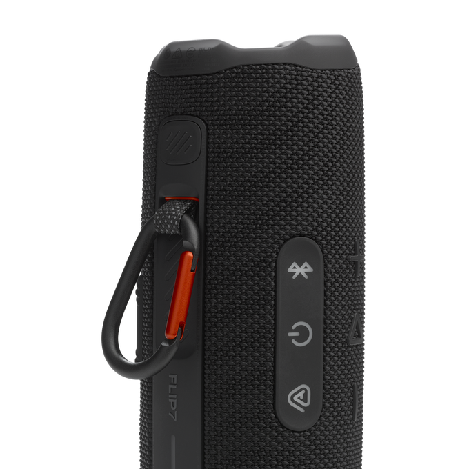 JBL Flip 7 - Black CSTM - Portable waterproof and drop-proof  speaker - Detailshot 5 image number null