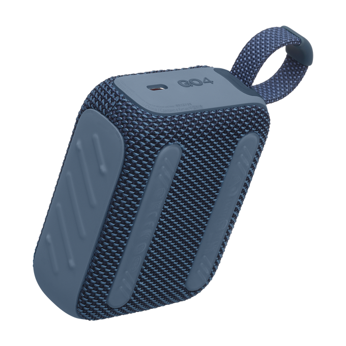 JBL Go 4 - Blue - Ultra-Portable Bluetooth Speaker - Detailshot 2 image number null