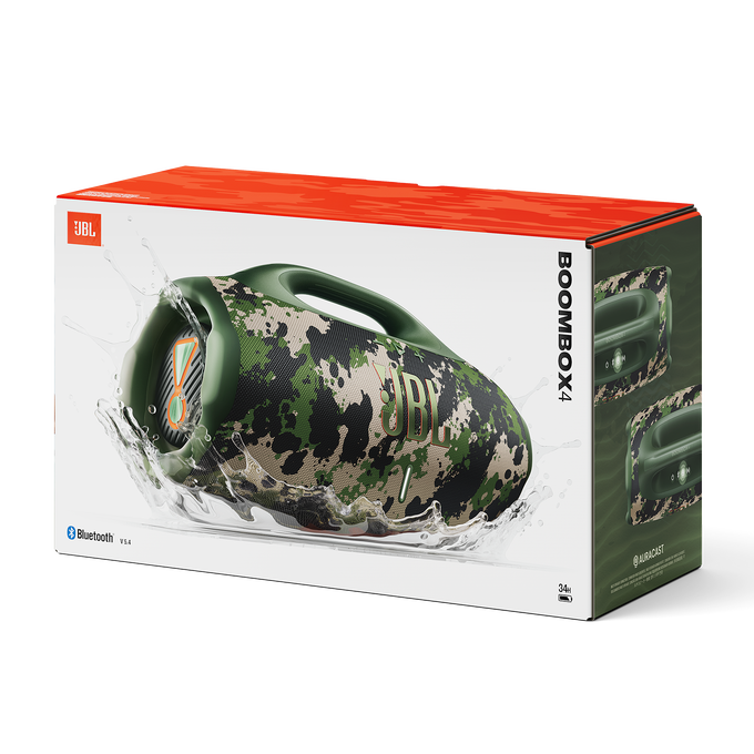 JBL Boombox 4 - Squad - Most powerful JBL portable waterproof speaker with massive JBL Pro Sound - Detailshot 3 image number null