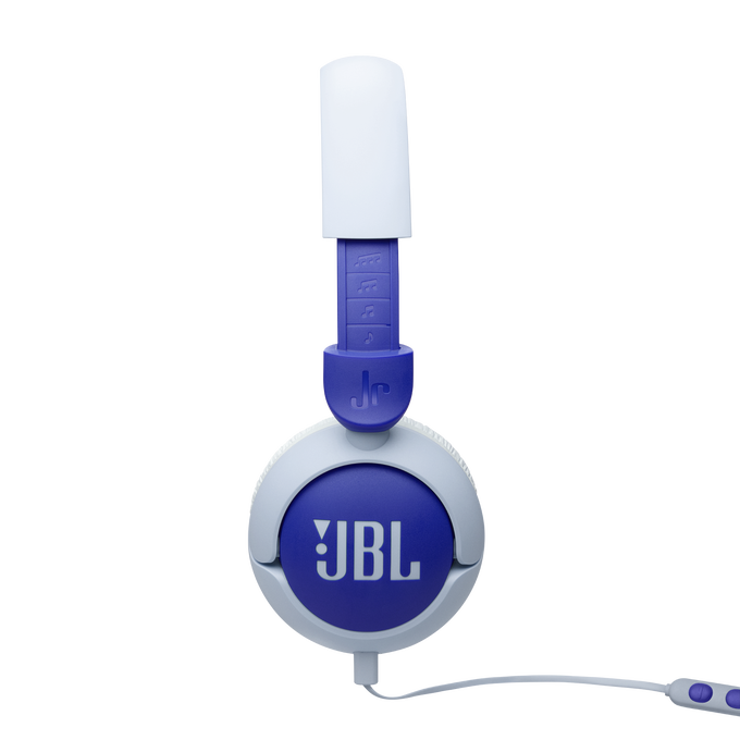 JBL Junior 320C - Blue - Wired on-ear kids headphones - Left image number null