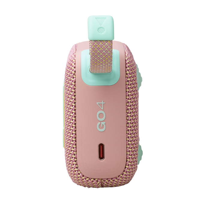 JBL Go 4 - Pink - Ultra-Portable Bluetooth Speaker - Left image number null