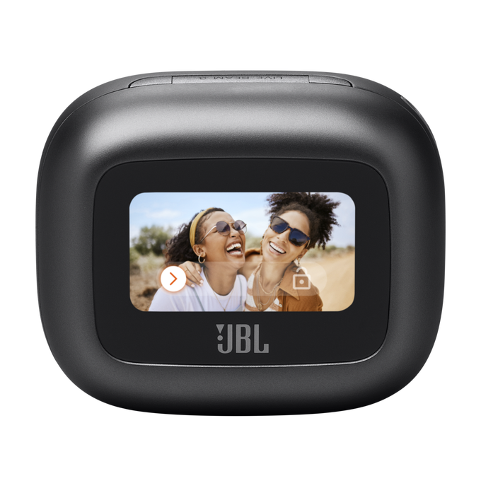 JBL Live Beam 3 - Black - True wireless noise-cancelling closed-stick earbuds - Detailshot 2 image number null