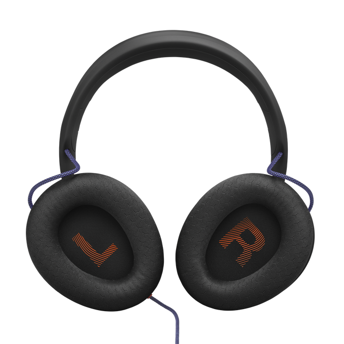 JBL Quantum 120 - Black - Wired multiplatform gaming headset - Left image number null