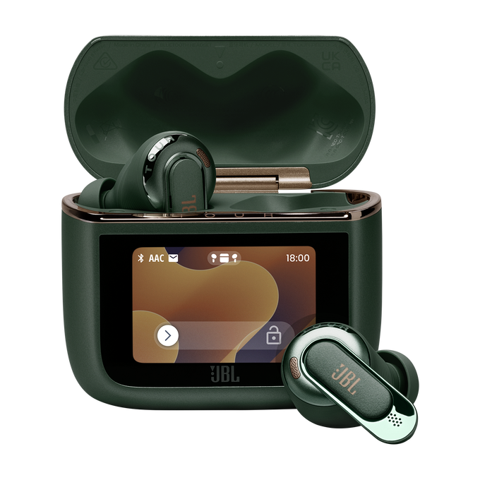 JBL Tour Pro 3 - Green - True Wireless Noise Cancelling earbuds with Smart Charging Case&trade; - Hero image number null