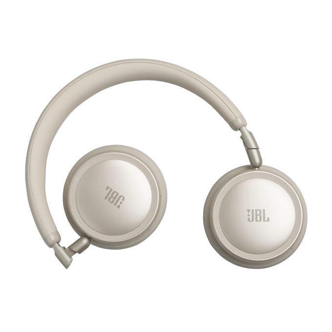 JBL Live 680NC - Sand - Wireless on-ear Noise Cancelling headphones - Left image number null