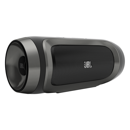 JBL Charge - Black / Silver - Portable Wireless Bluetooth Speaker with USB Charger - Hero image number null
