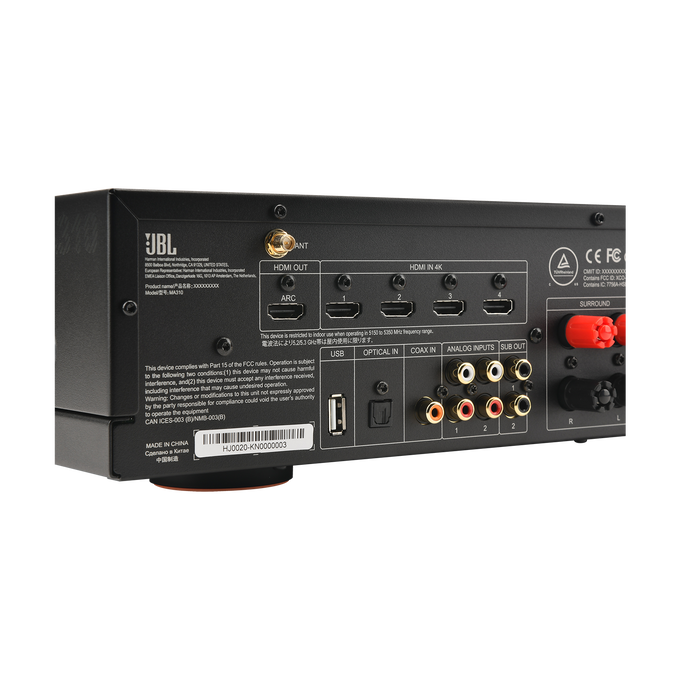 MA310 - Black - 5.2-channel 4K AV Receiver - Detailshot 7 image number null