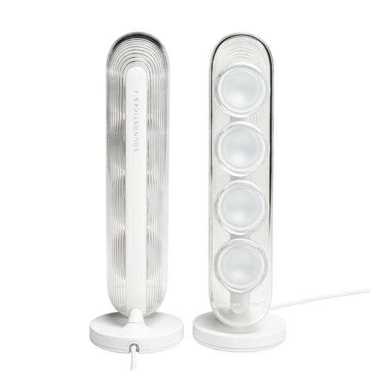 紺×赤 Harman Kardon SoundSticks 4 Bluetooth Speaker System - White