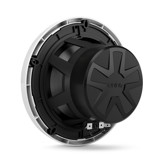 Reference 622MLW - White Gloss - Reference 622MLW—6-1/2" (160mm) two-way marine audio multi-element speaker - white - Back image number null
