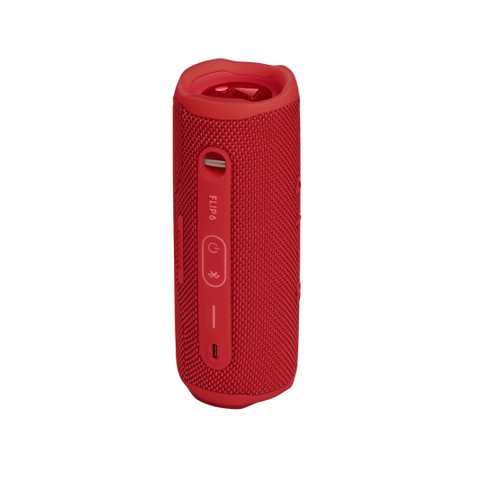 JBL Flip 6 - Red - Portable Waterproof Speaker - Back image number null
