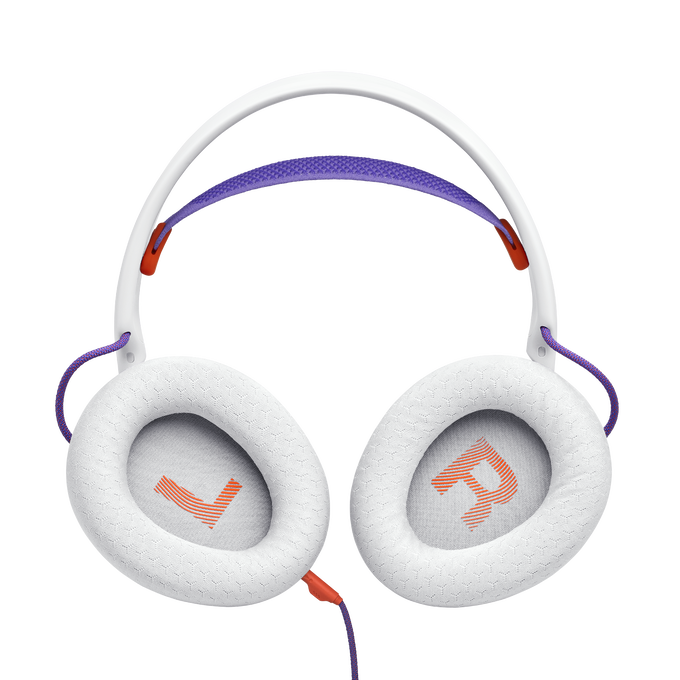 JBL Quantum 250 - White - Wired multiplatform gaming headset - Detailshot 1 image number null