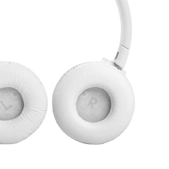 JBL Tune 660NC - White - Wireless, on-ear, active noise-cancelling headphones. - Detailshot 3 image number null