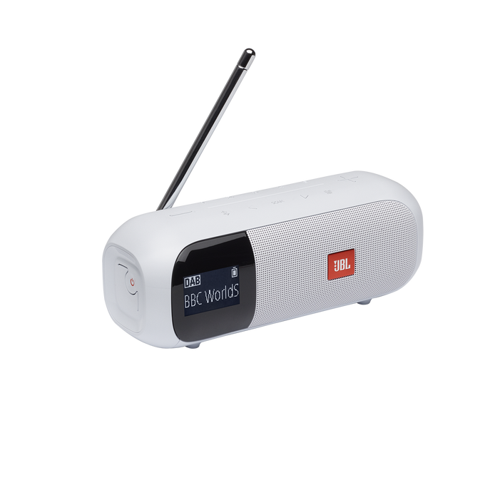 JBL Tuner 2 - White - Portable DAB/DAB+/FM radio with Bluetooth - Hero image number null